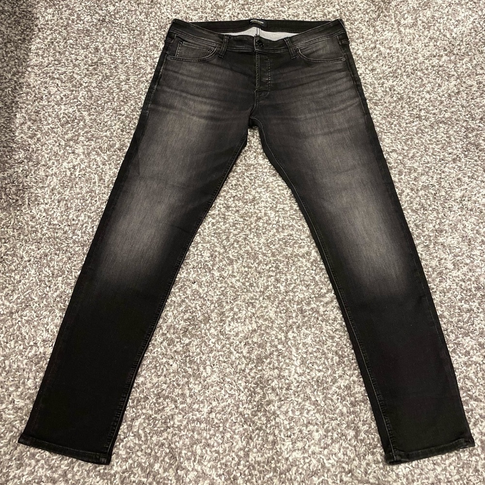 Jack & Jones Black Washed Jean